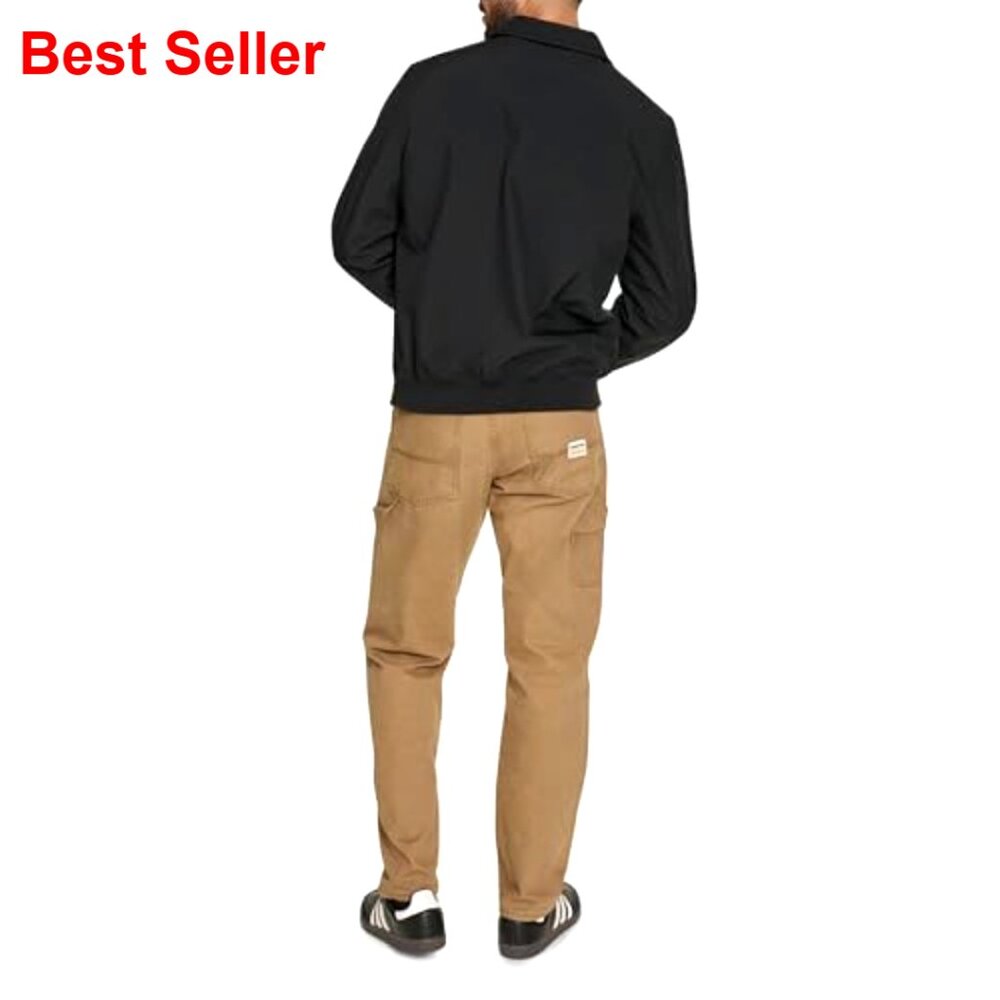 Lightweight Softshell Varsity Rib Knit Bomber Jac… - image 4